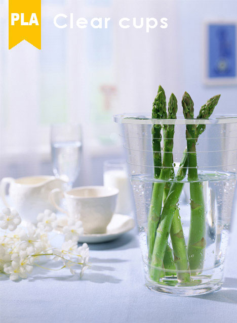 PLA clear cup